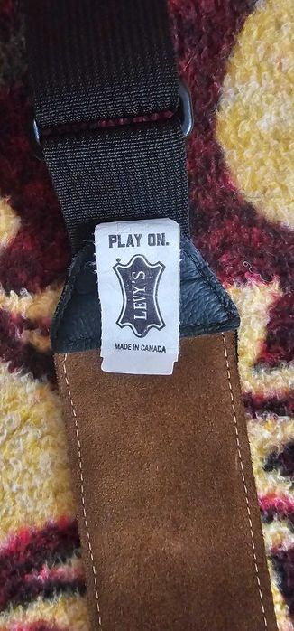 Vendo Strap Guitarra Levi Couro