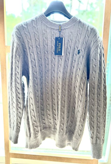 Camisola Malha Ralph Laurent, tamanho L, Novo cm