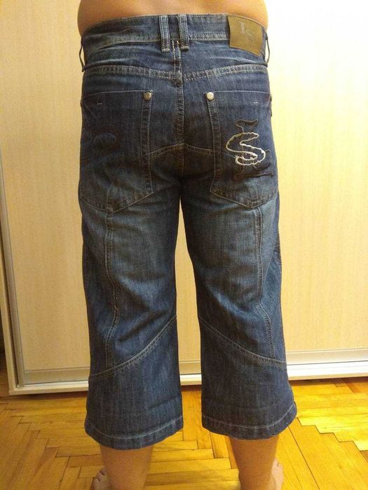 Бриджи мужские новые капри Джинс LS Jeans