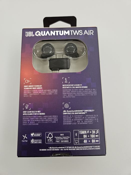 Słuchawki JBL Quantum TWS Air Bezprzewodowe.
