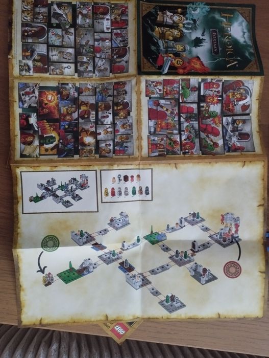 Lego Heroica zamek fortan 3860