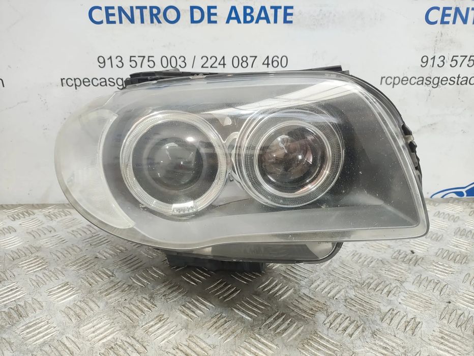 Ótica Direita BiXénon BMW Serie 1 E81 E82 E87 E88 2004 a 2011
