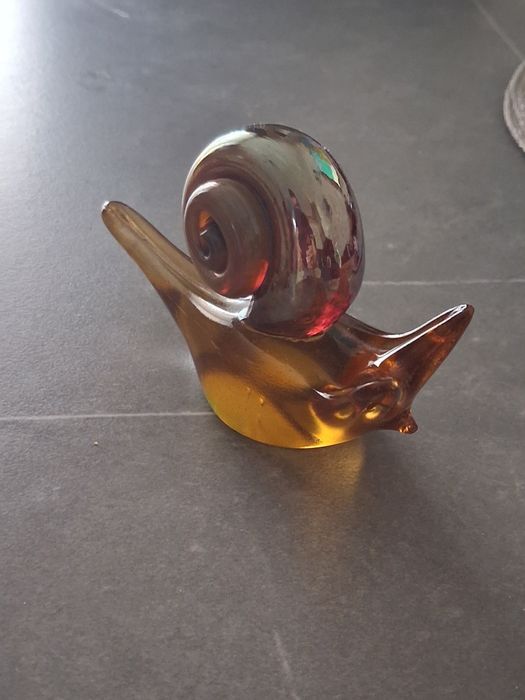 Ślimak z huty szkła