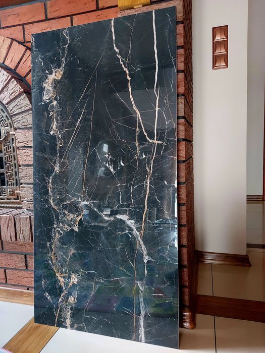 Gres polerowany 120x60 Marquina gold poler płytki podłogowe marmur