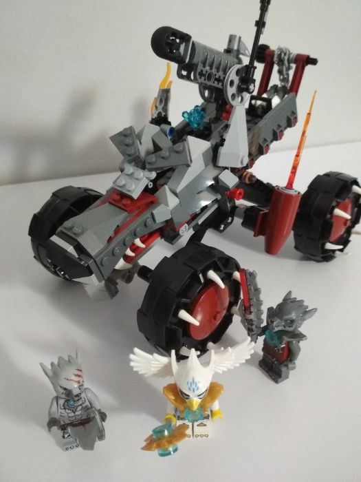 LEGO CHIMA 70004 Wilczy pojazd zestaw kompletny z opakowaniem