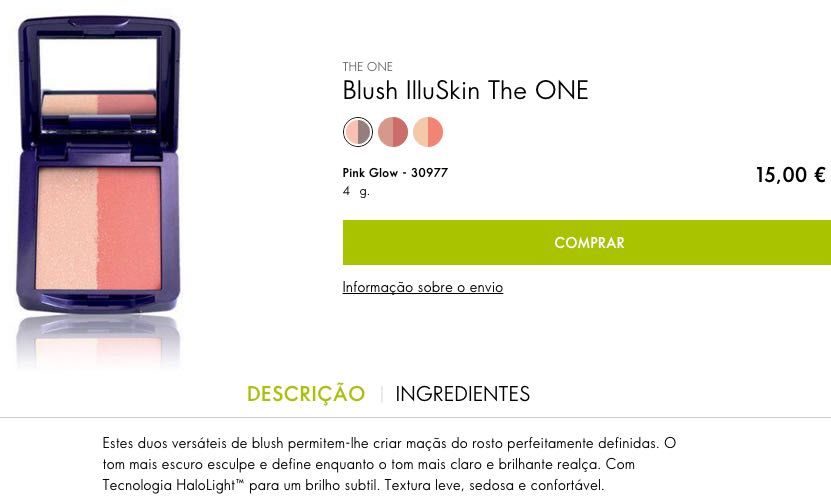 Blush The One - Super Preço
