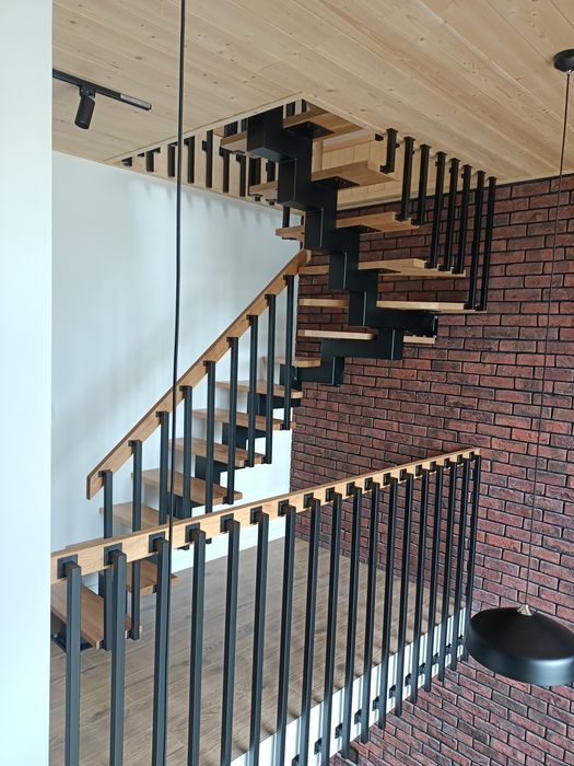 Schody, konstrukcja metalowe spawanie barierki balustrady