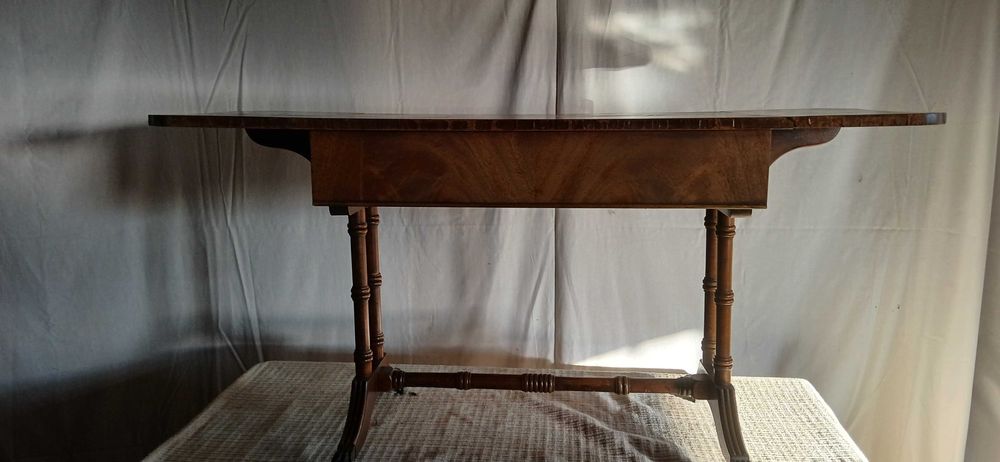 Mały stolik angielski klapowy styl  eklektyczny