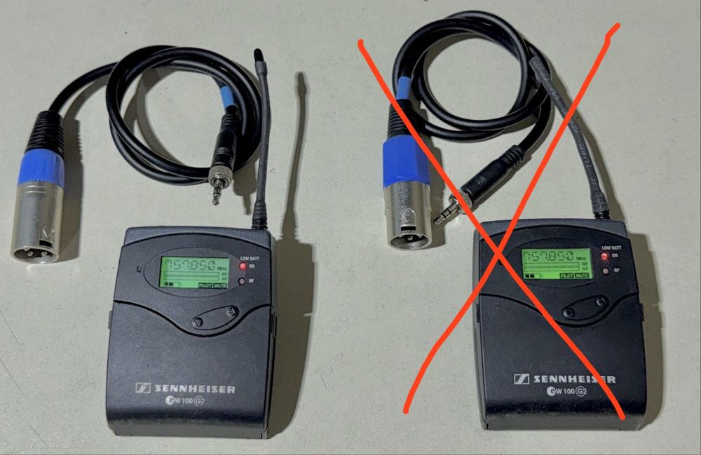 Радіосистема  накамерна поясний ресівер Sennheiser EK100 G2, 740-776