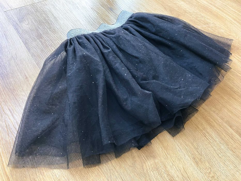 Czarna tiulowa spódniczka, rozm. 104 COOL CLUB
