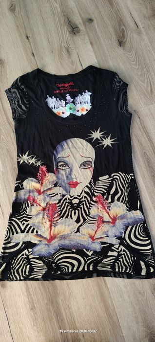 Bluzka tunika L desigual Cirque du soleil