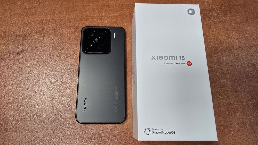 Xiaomi 15 5G Dual Sim 256GB/12GB RAM czarny, stan bdb, gwarancja