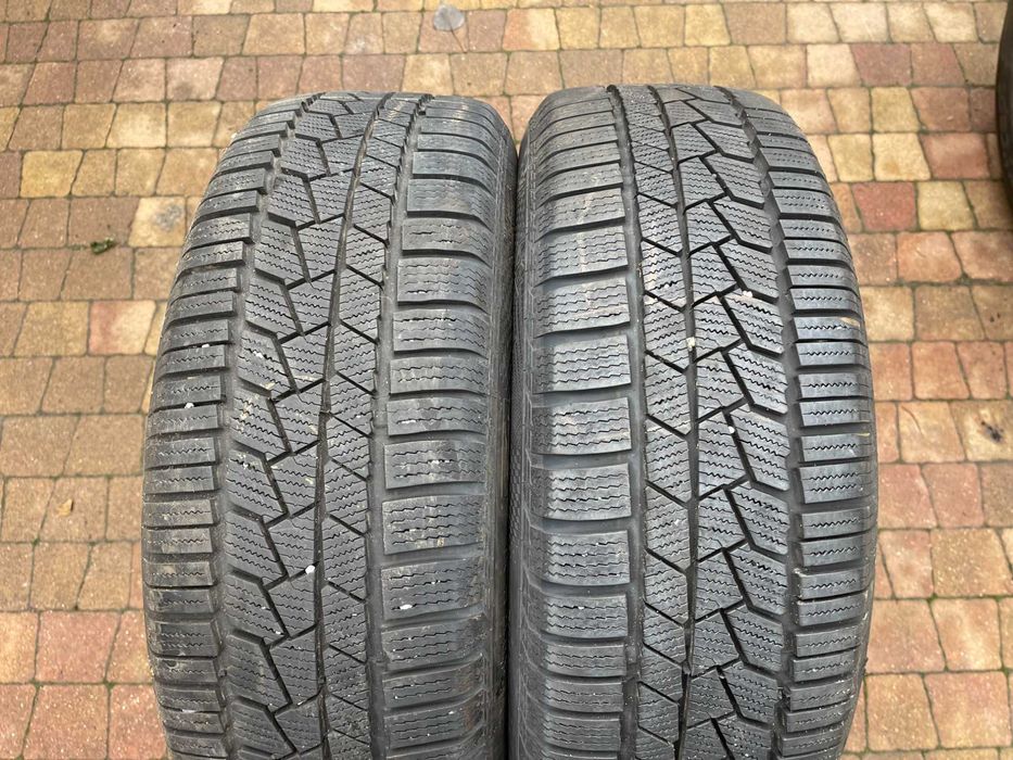 4001. Opony zimowe 205/60/17 Continental 8mm 2023r cena za 2szt
