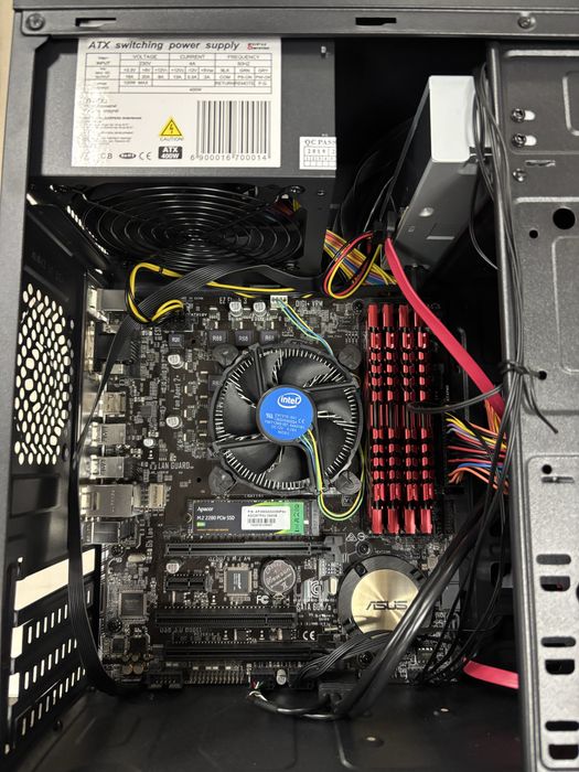 ПК Core i5 7400, 16GB RAM, SSD 256GB M.2_гарантія