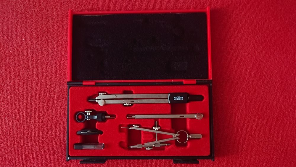 KOH I NOOR zestaw kreślarski  MADE IN CZECH REPUBLIC unikat
