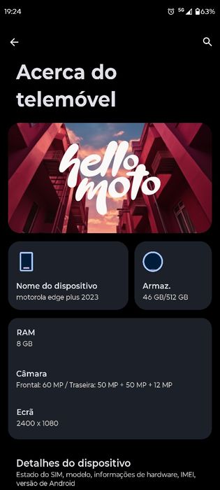 Motorola Edge plus 2023  8/512