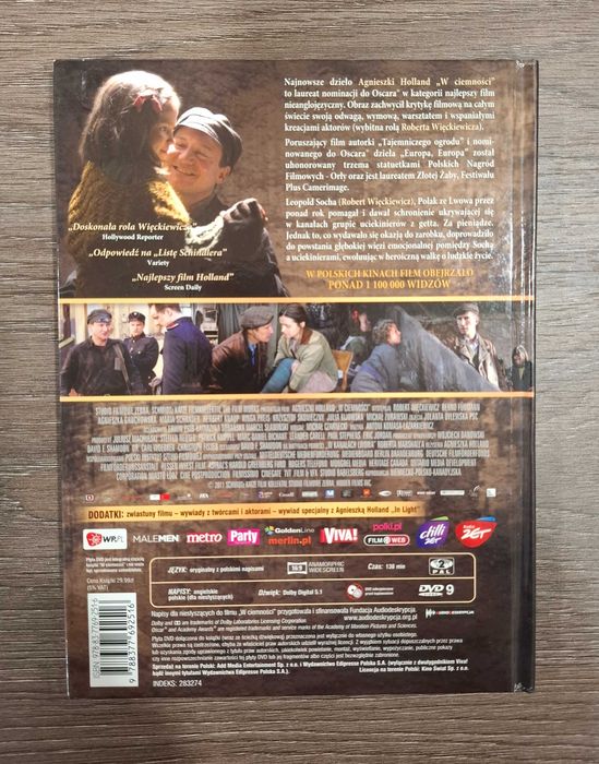 W ciemności, DVD, stan bdb-