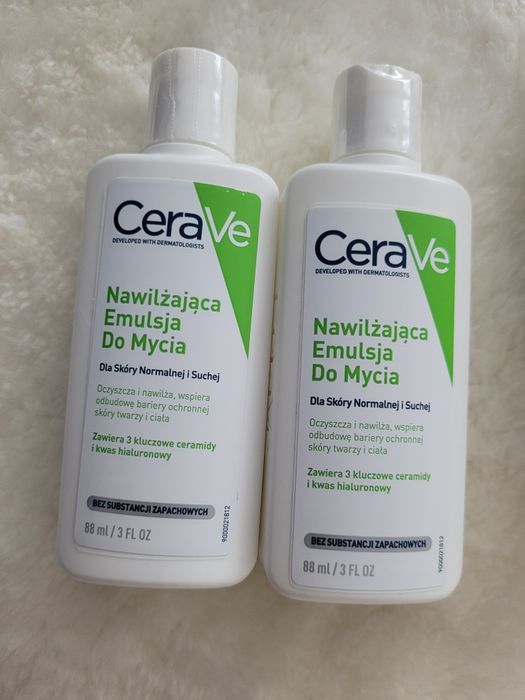 CeraVe nawilżająca emulsja do ciała,  3 sztuki.