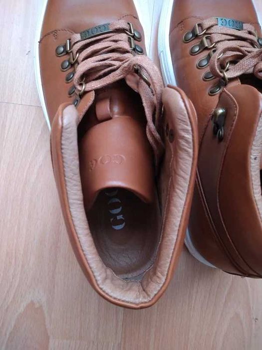 Buty Skórzane r.42 za kostkę ,męskie