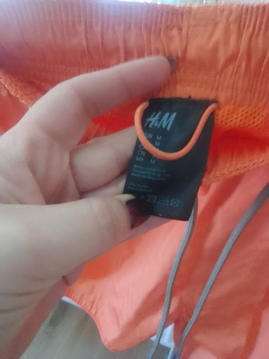 Szorty damskie pomarańcz