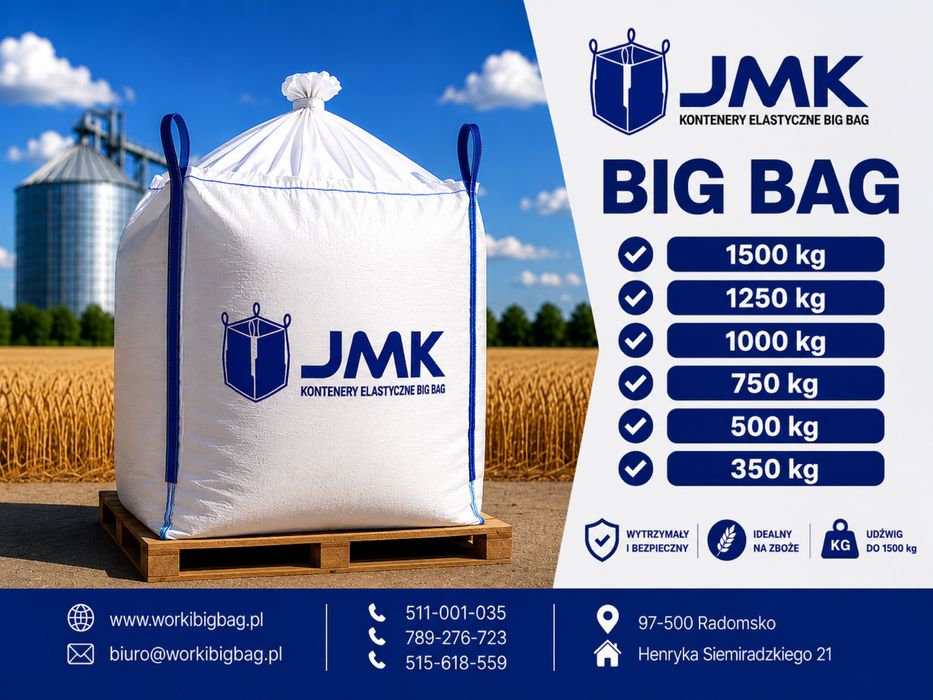 Worki big bag bagi Najwyzsza Jakosc w Polsce bigbag