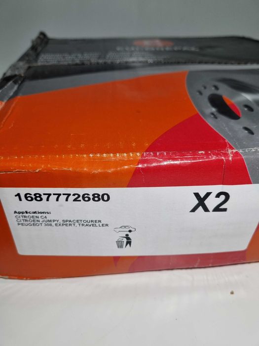 Citroen C4 Jumpy Peugeot 308 Expert 1687772680 tarcze hamulcowe