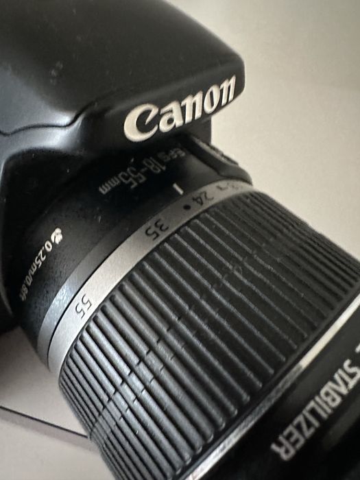 Aparat Canon EOS 450D + Canon 18-55mm + filtr UV