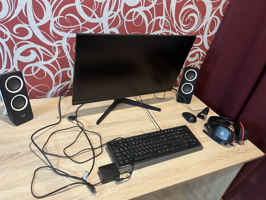 Монітор 27" Samsung F27T350FHI Dark Gray