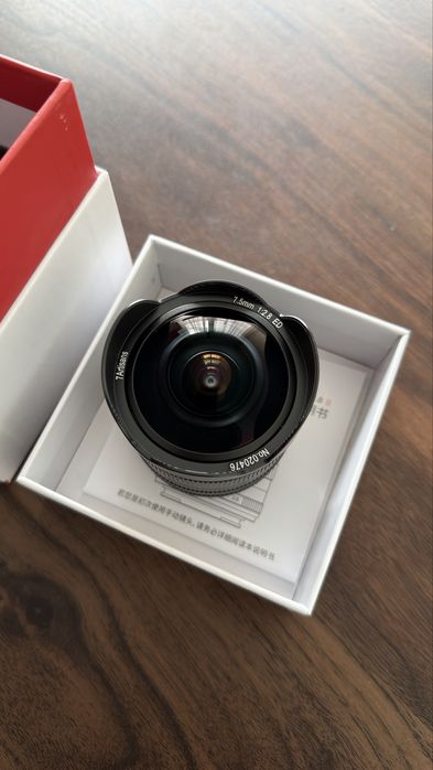 7 Artisans 7.5mm f2.8 II fisheye Aps-c