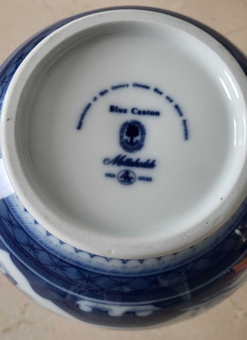 Jarro grande Mottahedeh Blue Canton - Altura 18 cm
Boca 12,5 cm