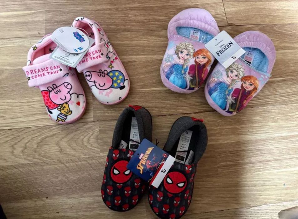 Нові новые детские Тапочки George спайдермен пеппа Майнкрафт в садик