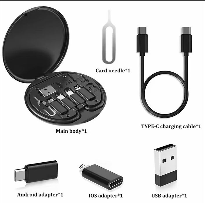 Комплект проводов для зарядки и передачи данных по цене AliExpress