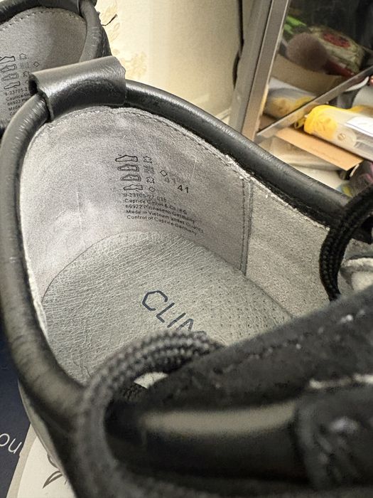 Geox ботинки 41-42,Clarks 41 нові,туфлі Caprice Climotion 41р,широкі