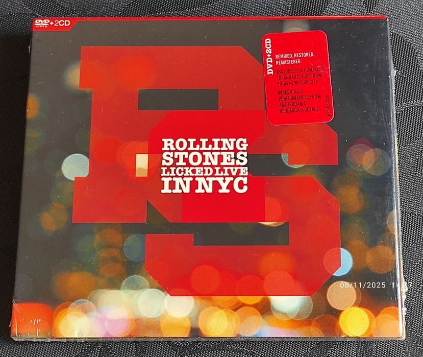Rolling Stones - Licked Live In NYC DVD+2CD