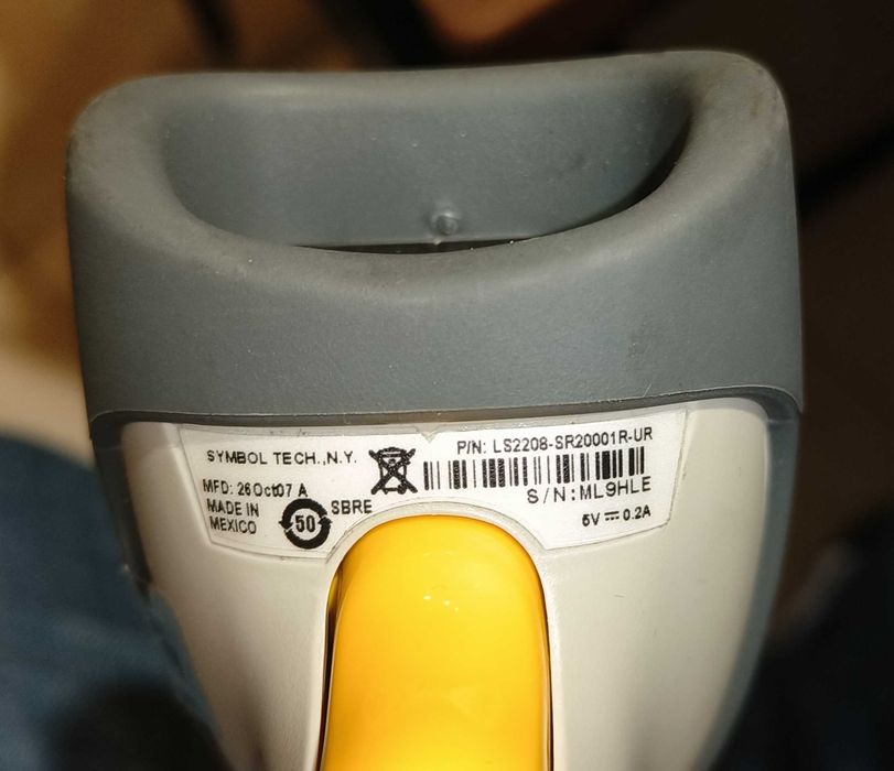 Skanery czytniki kodów kreskowych Symbol  3 szt