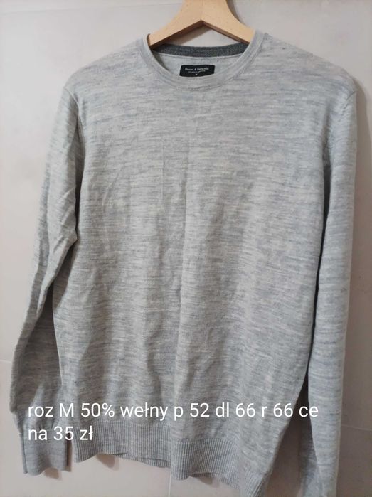 Sweter 50% wełny Bruun stengade