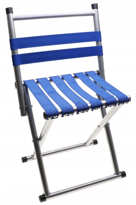 Krzesło wędkarskie turystyczne składane na biwak