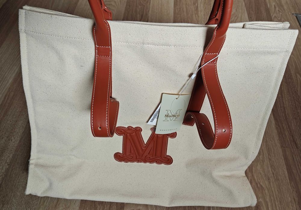 Nowa nieużywana ometkowana torba plażowa MAXMARA BEACHWEAR