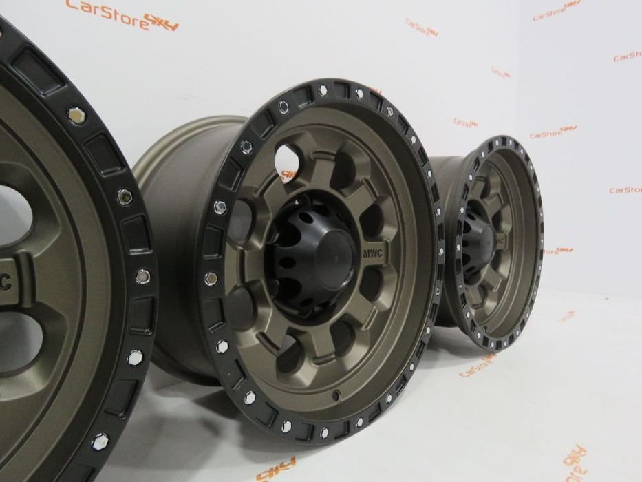 Jantes Aluminio 4x4 MWC Bronze 15 x 8 et 0 6x139.7
