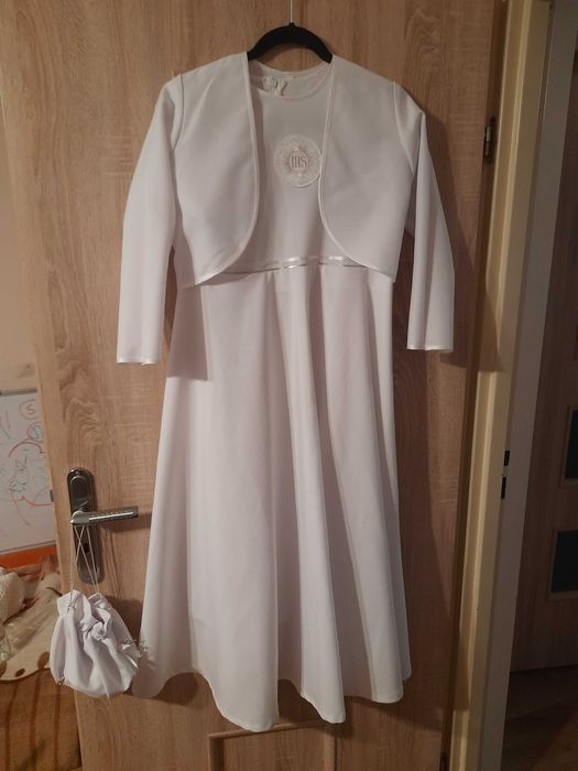 suknia, alba komunijna