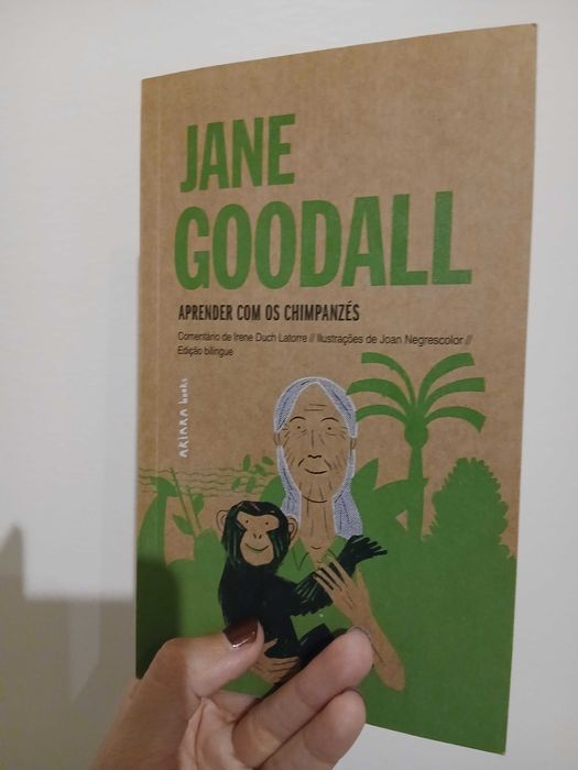 Jane Goodall - aprender com os chimpanzés