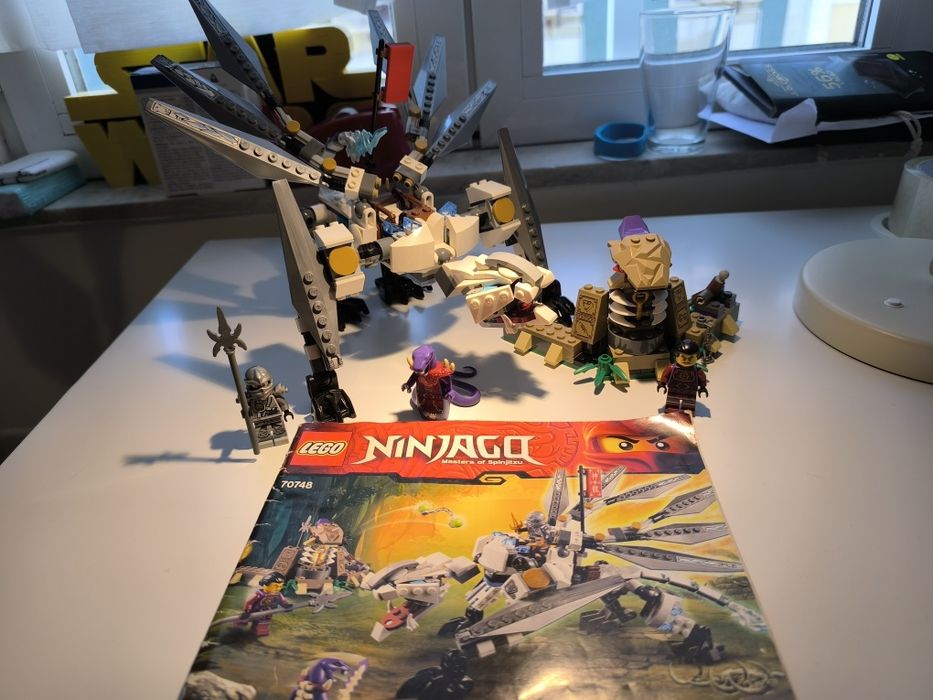 (361pcs)Lego Ninjago Titanium Dragon 70748
