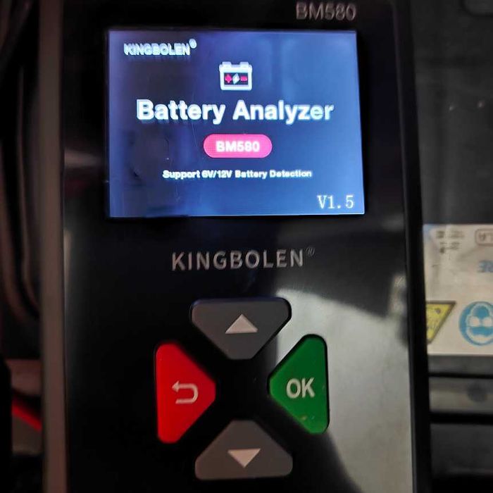 Analisador testador  de bateria de 6 ou 12 volts