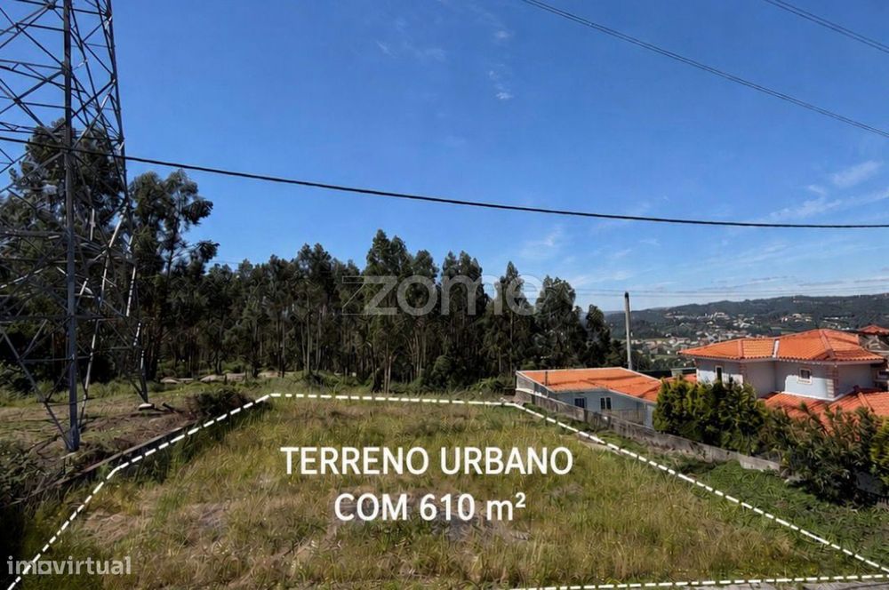 Terreno com 610 m2, em Guilhufe, Penafiel