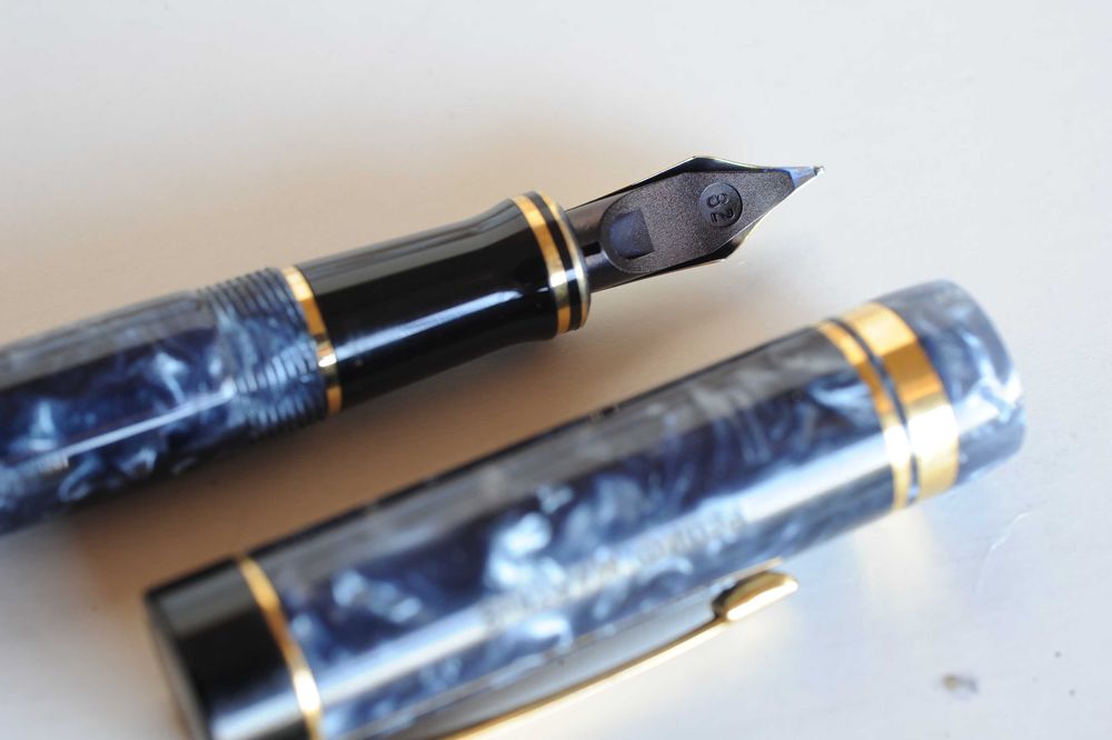 Parker Duofold Centenial caneta aparo nib F 18k