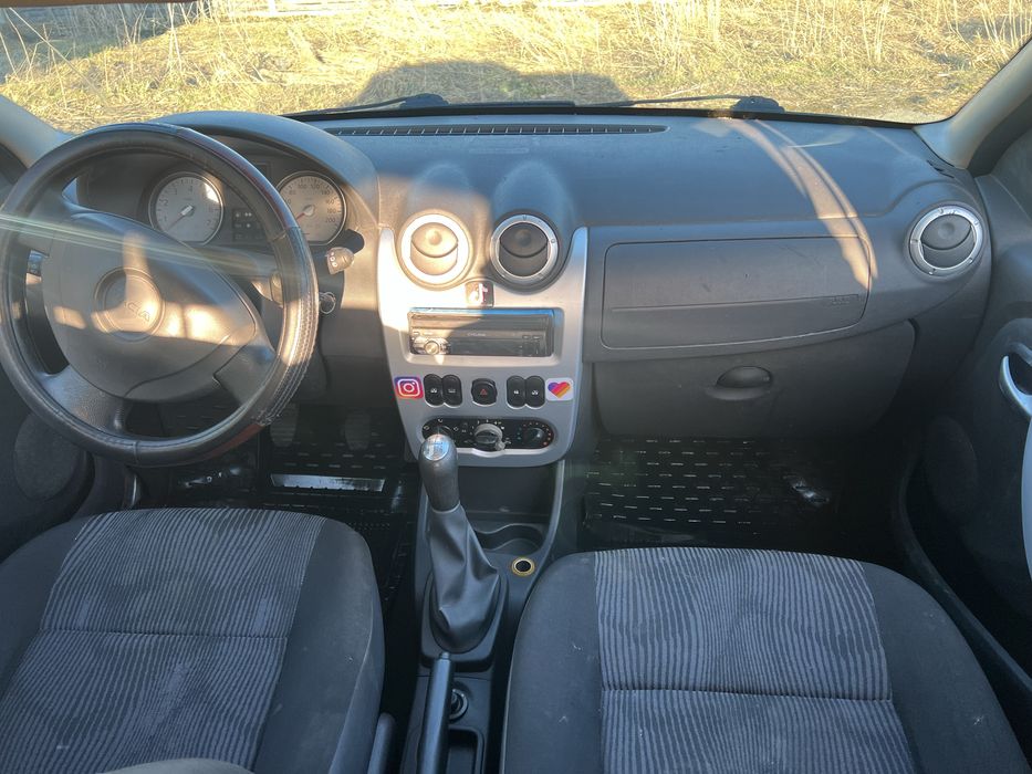 Dacia logan дачіа логан 1.6 7-ми місна