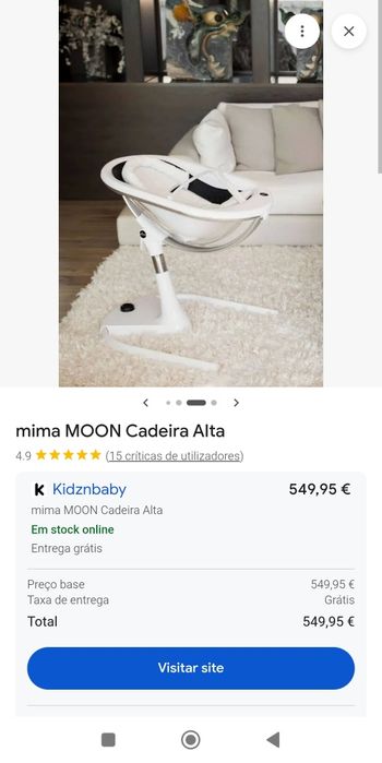 Cadeira mima moon