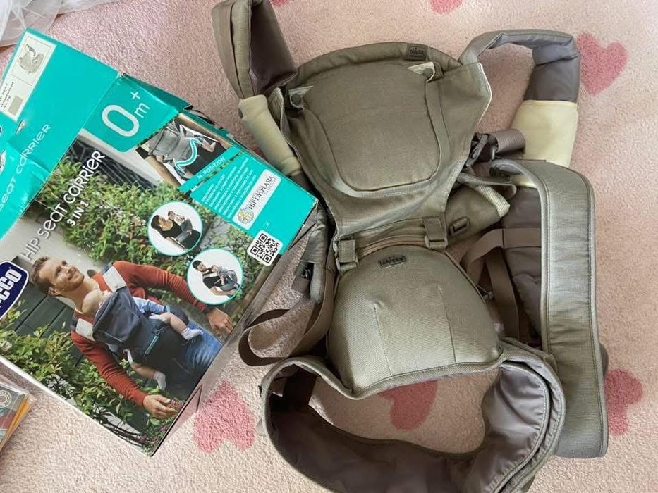 Marsúpio/Porta-Bebés Chicco Hip Seat Carrier 3 em 1