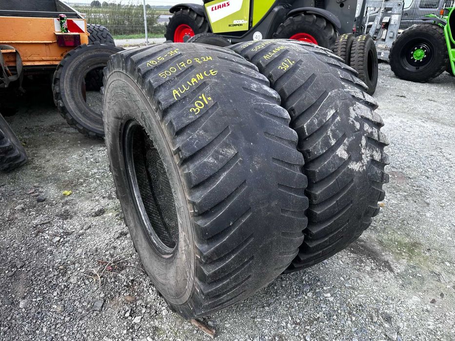 OPONA OPONY 500/70R24 500/70-24 19.5LR24 19.5R24 ALLIANCE (30%)