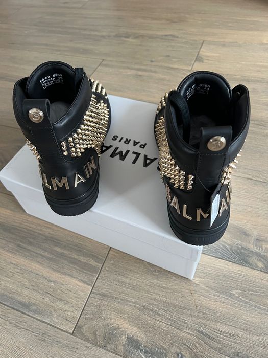 Buty Balmain skórzane